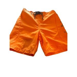 SALT LIFE Youth Large Aqua Swim Trunks Bathing Suit Water Shorts 28"Orange‎ BxD